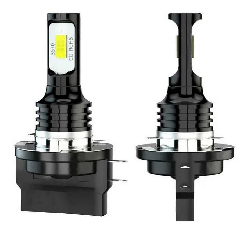 EURS 2PCS Two H11B LED Car Headlights CSP 3570 Daytime Running Lights Car Headlight Bulbs 6000K General Motors 12V