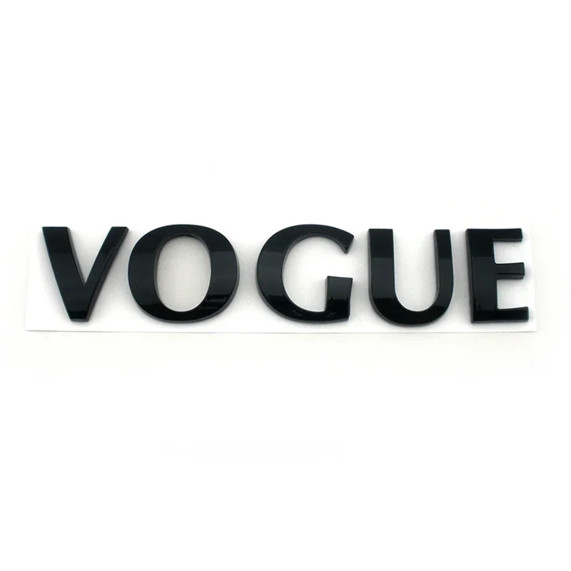 3D Lettering Vogue 2002-2013 Car Decal for Range Rover Voguese Supercharged TDV8 V8 Car Badge Emblem Accessories Sticker