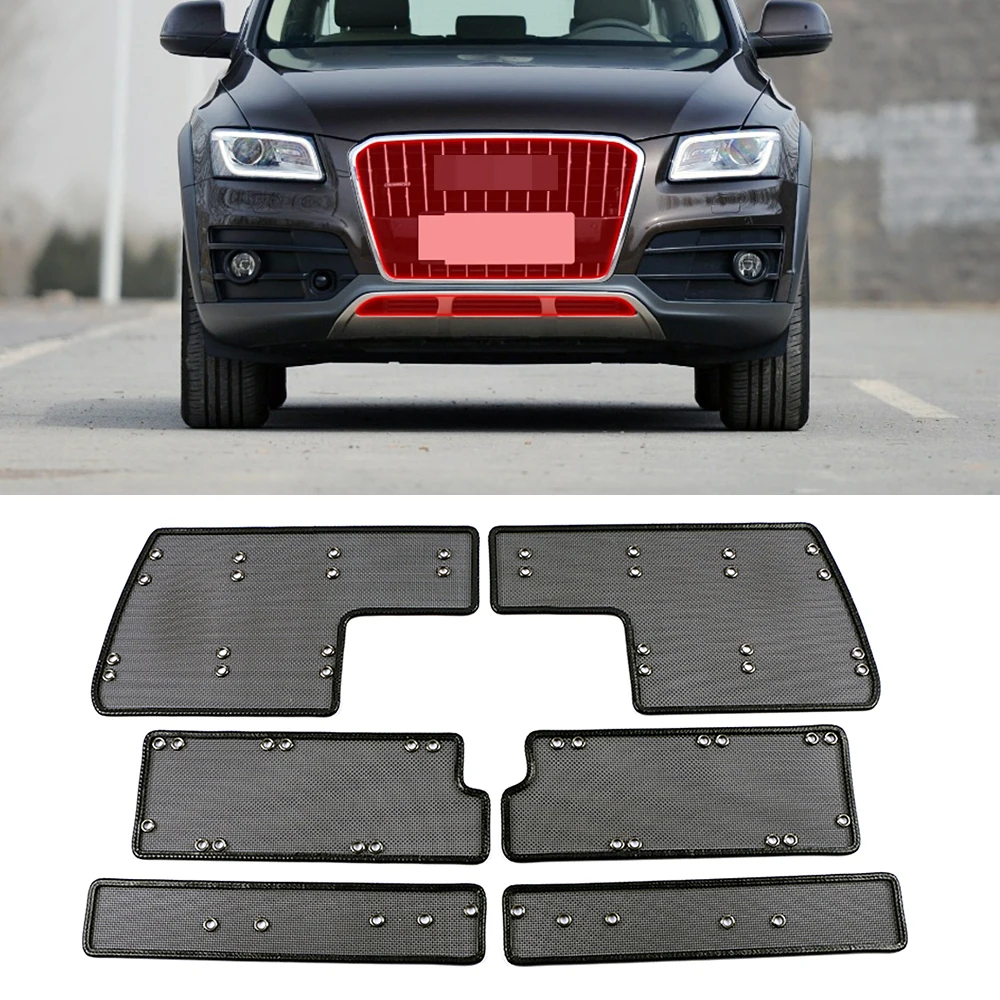 For Audi Q5 B8 FY 2015-2020 Front Grills Insect Net Radiator Protective Net Condenser Protection Cover Anti Insect Sand Mesh