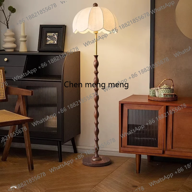 

French medieval American North American FAS grade black walnut living room warm eye protection bedroom floor lamp