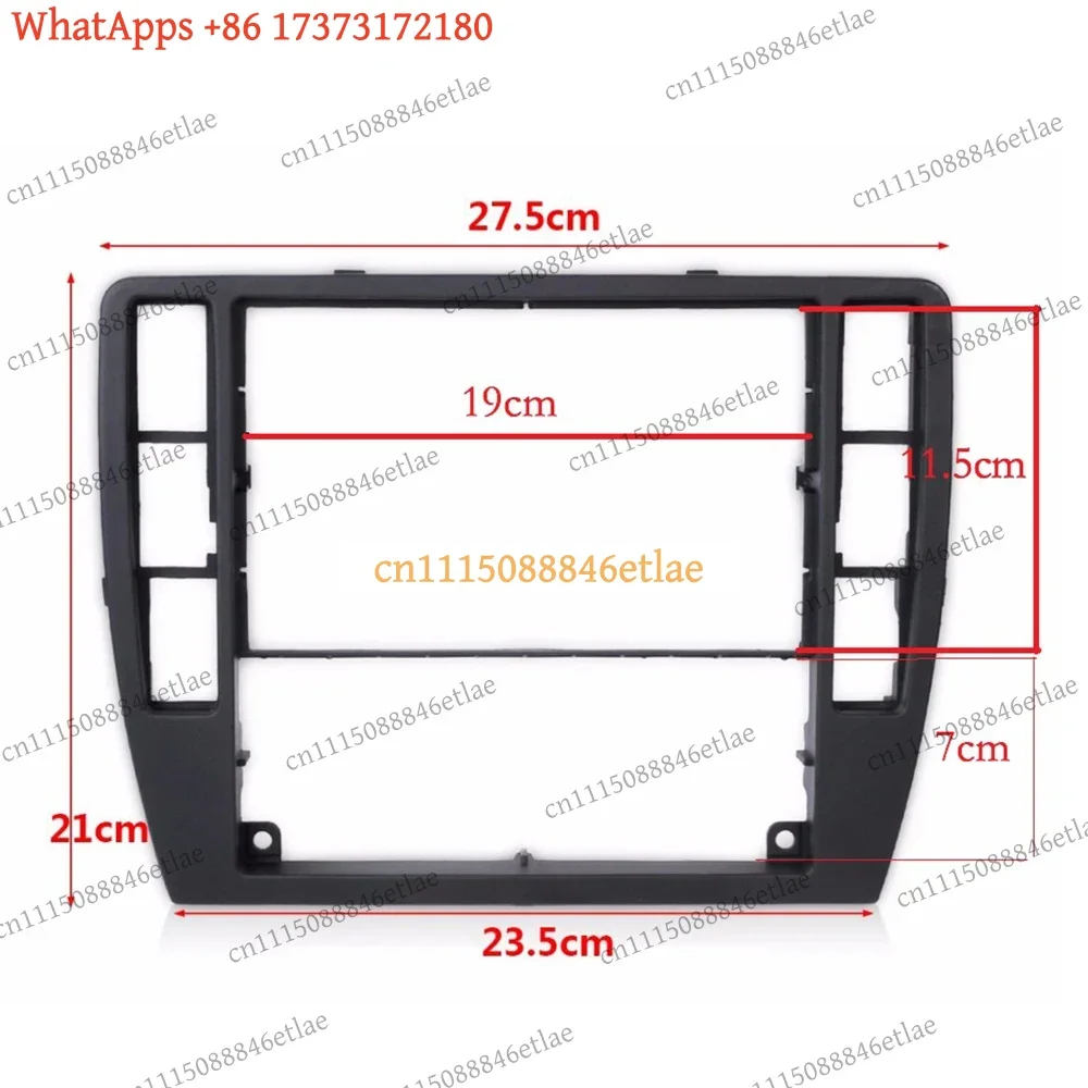 k3 Radio Fascia Bezel 3B0 858 069 for VW Passat B5 1998-2005, Center Console Trim Frame