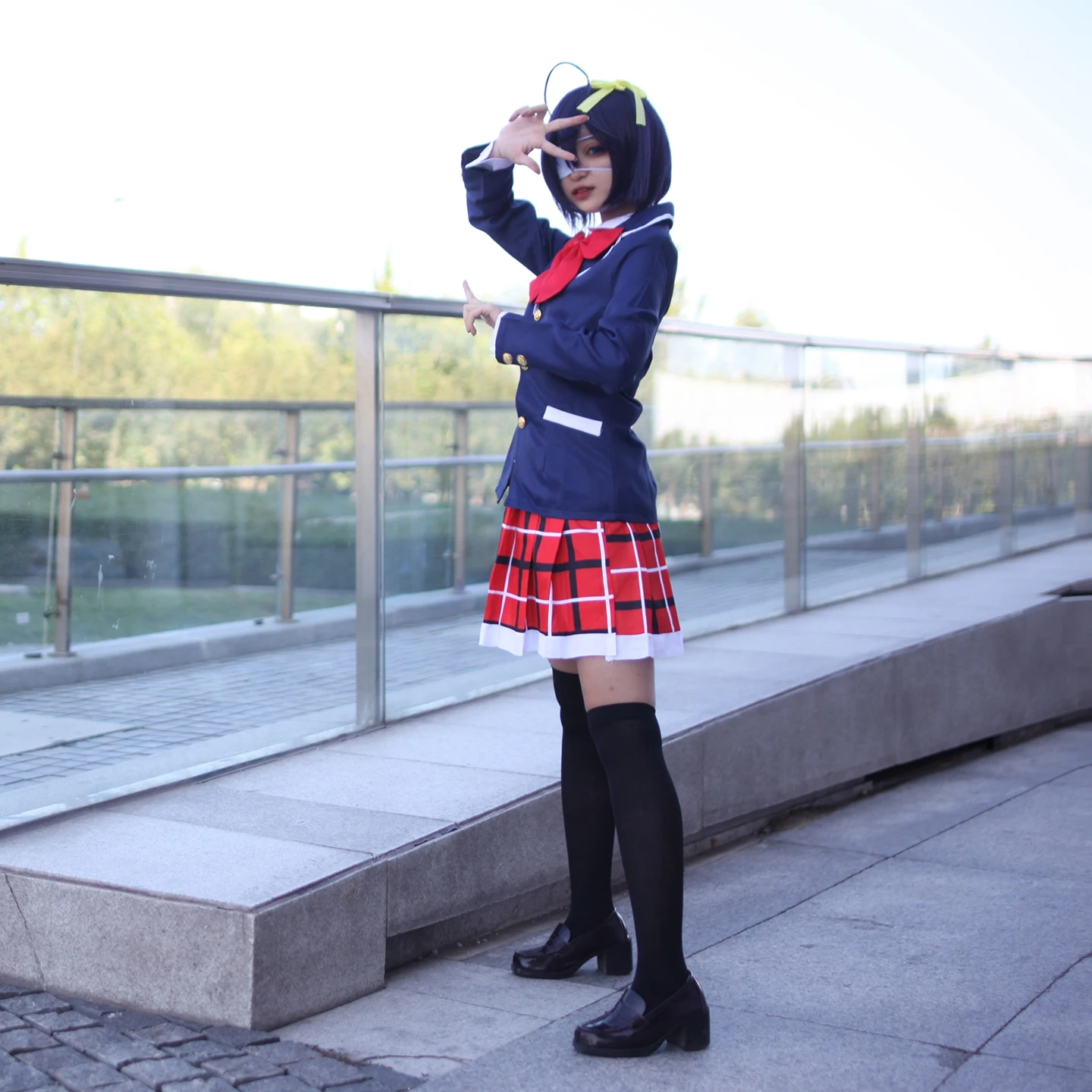 Chuunibyou Demo Koi ga Shitai Love Chunibyo & Other Delusions Takanashi Rikka Dress Uniform Rikka Takanashi Cosplay Costume