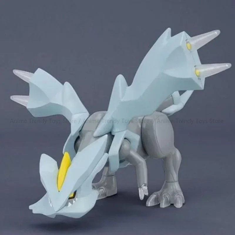 In Stock Original Bandai Pokemon ตัวเลข Kyurem อะนิเมะ Action Figure ประกอบง่ายสะสมเครื่องประดับของเล่นของขวัญ