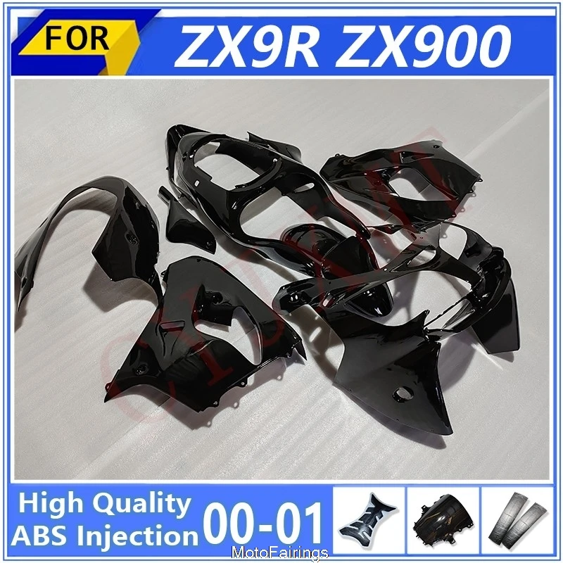 ABS Motorcycle Fairing Kit for Kawasaki ZX9R ZX900 2000 2001 Full Fairings ZX 9R 900 00 01 Shell