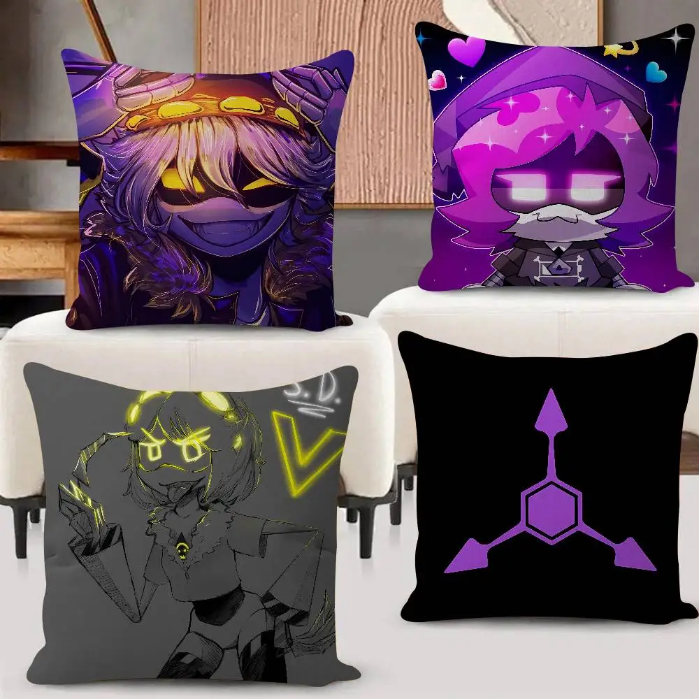 Anime M-Murder Drones Cartoons Cushion Office Cushion Pillowcase Car Cushion Cover45X45CM Lumbar Pillowcase Sofa Pillowcover