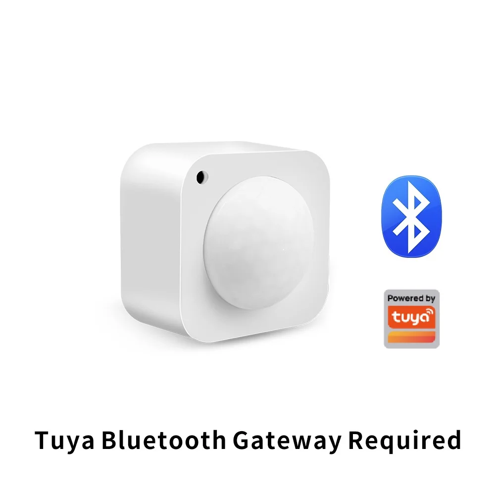 Tuya ZigBee 2-in-1 PIR-Bewegungs- und Helligkeitssensor, intelligenter Bewegungsmelder mit integriertem Lichtsensor, kompatibel mit Home Assistant