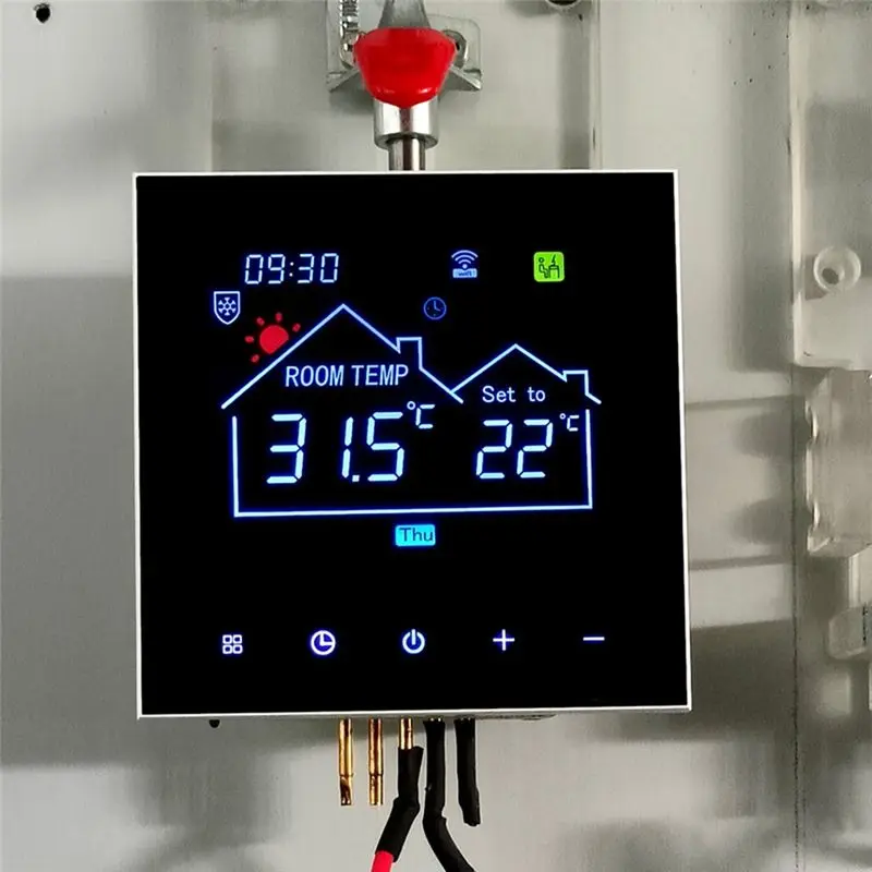 ABMI-Smart Wifi Wireless Thermostat For Efficient Gas Boiler Water Heating Water Heating Digital Temperature Controller,