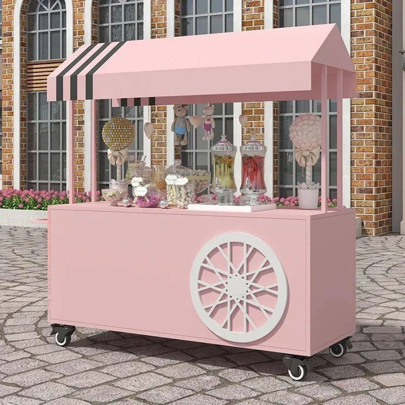 

Night market mobile wrought iron flower car outdoor stall car commercial snack cart sales truck dining car stall breakfast