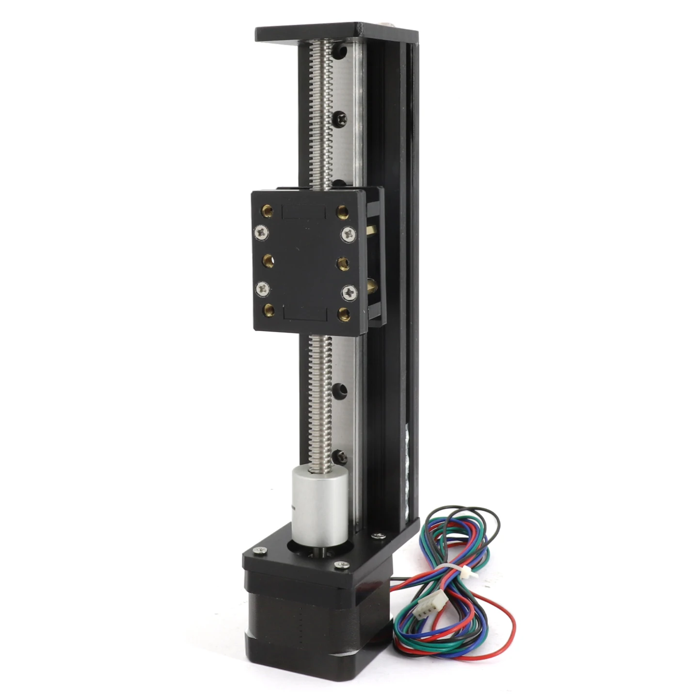 Stroke 50~100mm Nema17 Mini Precision Stepper Motor Linear Guide Slide Table   T8 Screw Electric Slide Module Worktable