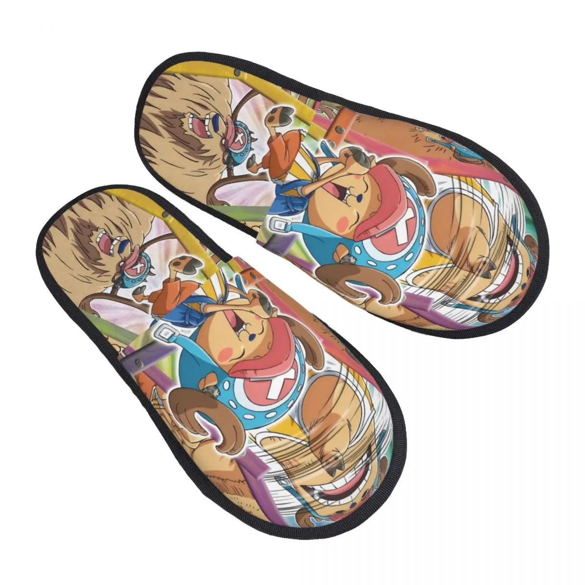 

Custom Print Women C-Chopperes Janpan Animes Hot House Slippers Soft Warm Memory Foam Fluffy Slipper Indoor Outdoor Shoes