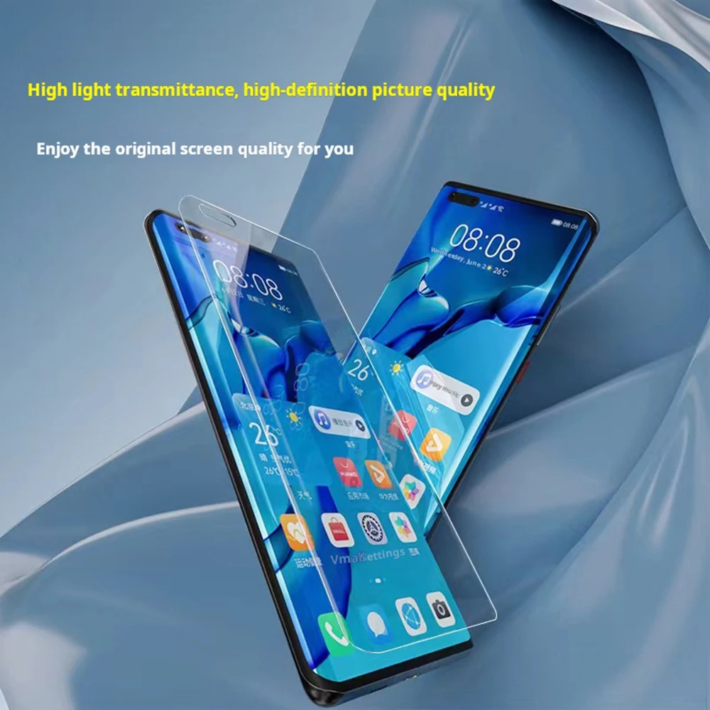 Fonlyu Thick HD UV Curing Glass Steel Film Mobile Phone Screen Protector for High-definition Hydrogel Sheets Cutting Machine