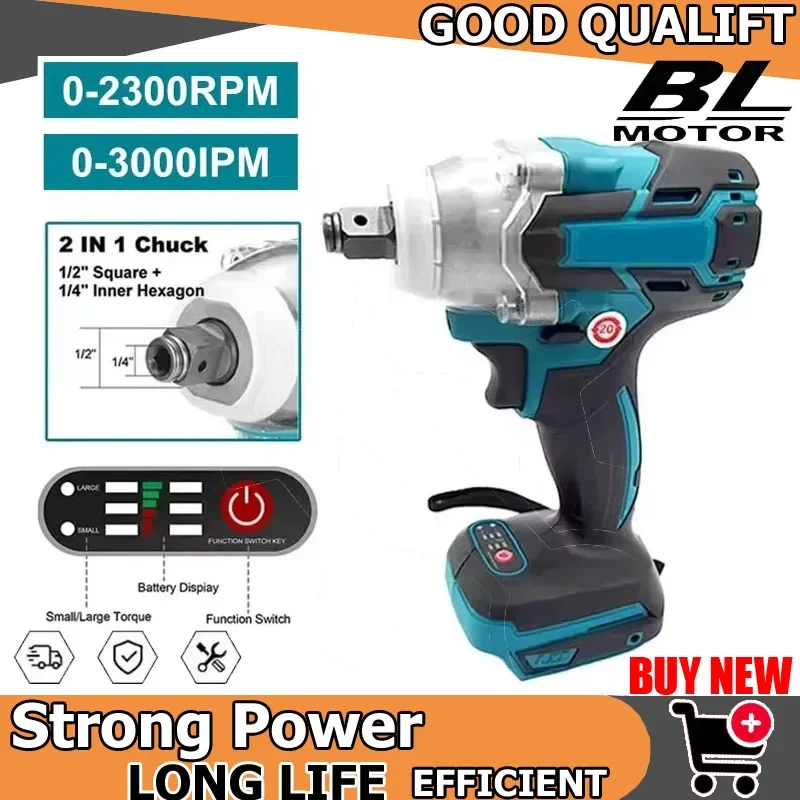 

Горячая новинка: Электрическая бесщеточная отвертка-дрель DTW600, аккумуляторная, совместимая с батареями Makita 18В