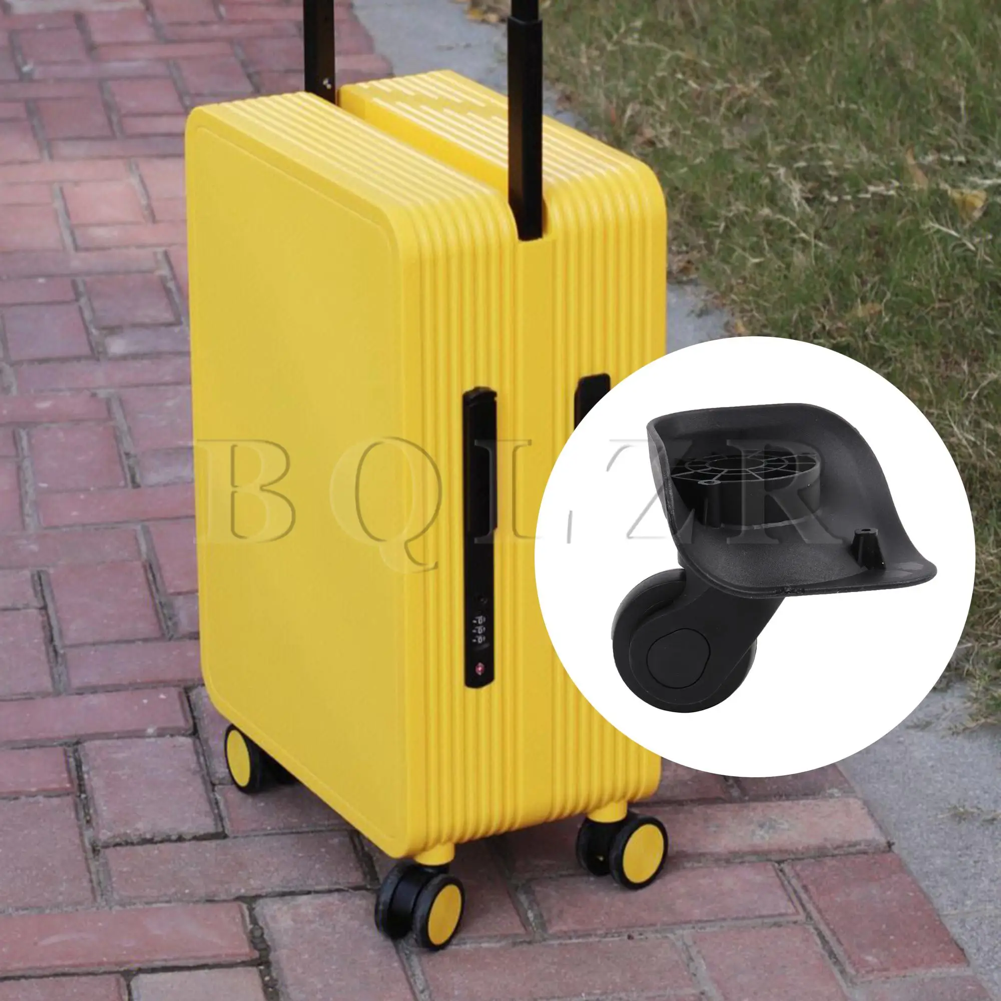 BQLZR 3Pcs Suitcase Swivel Wheels Spare Part 3.74