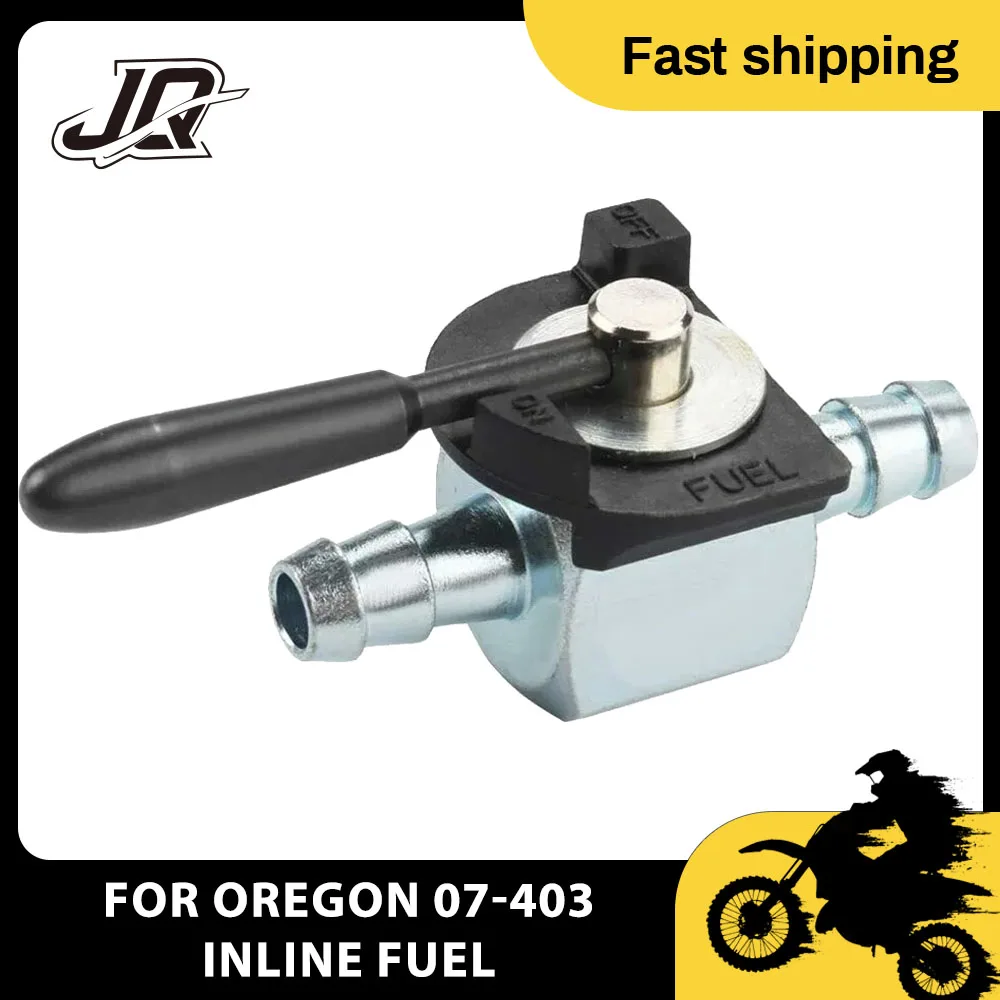 

Fuel Gas Part Shut-Off Valve For ATV For Kart Steel 07-403 2Pcs 48568 For Oregon 07-403 Inline Fuel Shut Off 1/4" Ball Valve