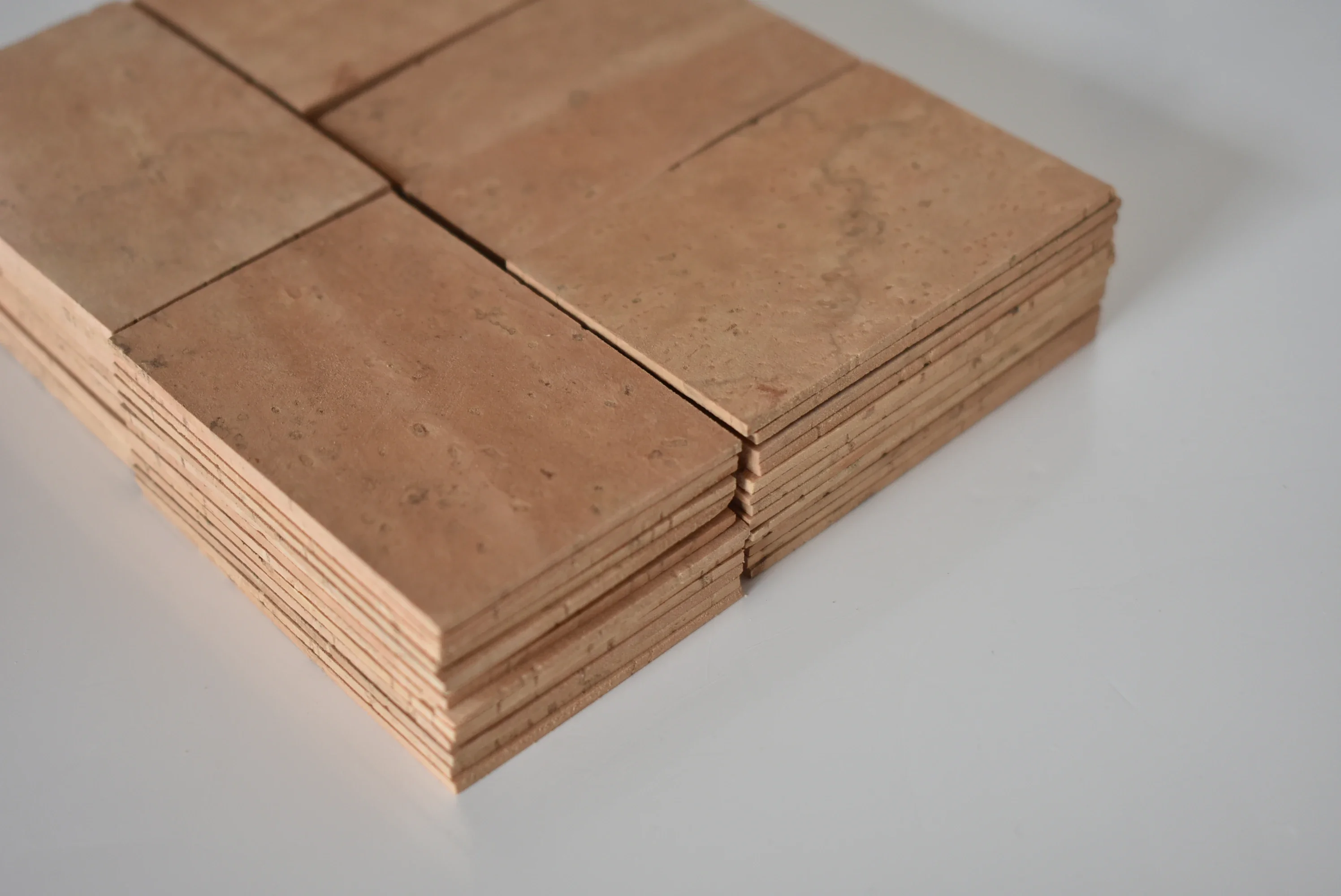 50Pcs Premium Natural Saxophone Neck Cork Sheets High Density Repair Parts for Alto Tenor Soprano Saxophone