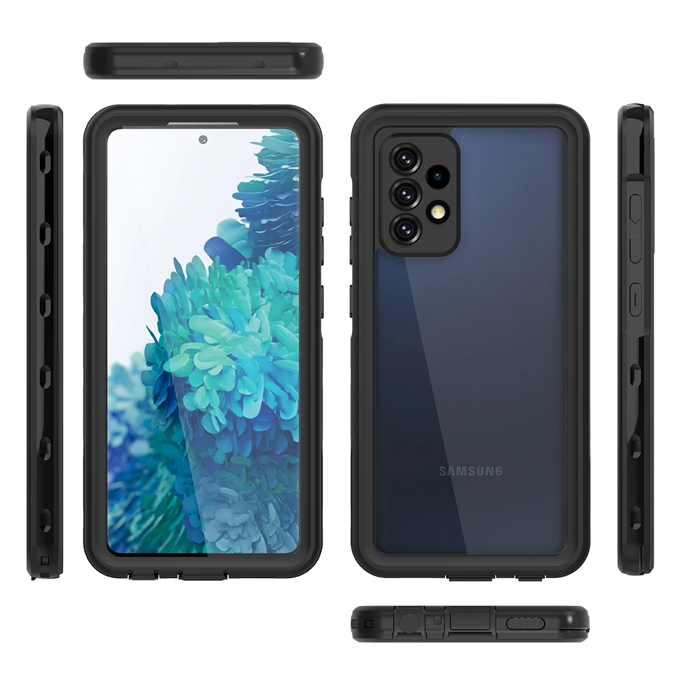 IP68 Waterproof Case For Samsung Galaxy A56 A55 A54 A53 A36 A35 A16 A15 A14 A26 A25 Diving Swim Outdoor Sports Anti-fall Cover
