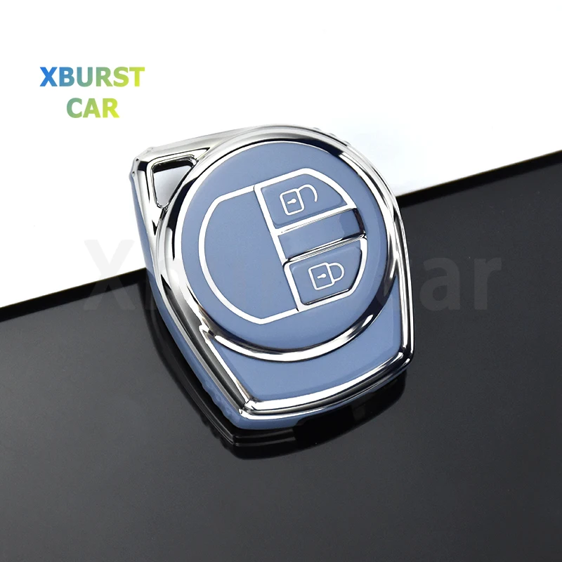 Miękki TPU Shell Fob Holder Protector dla Suzuki Swift Grand Liana SX4 Window Vitara Amagatarai Pokrowiec na kluczyk samochodowy Akcesoria