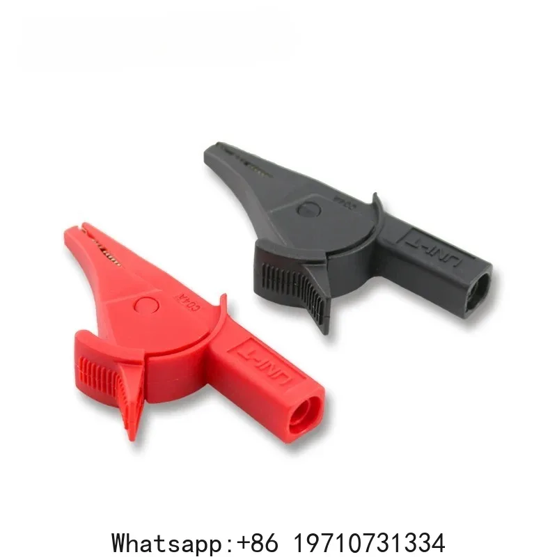 UNI-T UT-C04A Multimeter Test Lead Prob Alligator Clip Crocodile Test Clip For Fluke Banana End 1000V 10A