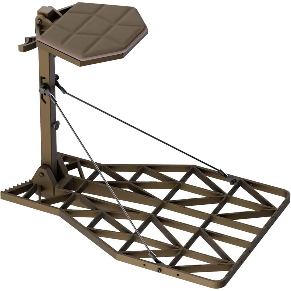 Plataforma Ligera y Portátil para Caza de Ciervos, 11.4 lbs con Plataforma de 27.8 x 17.8