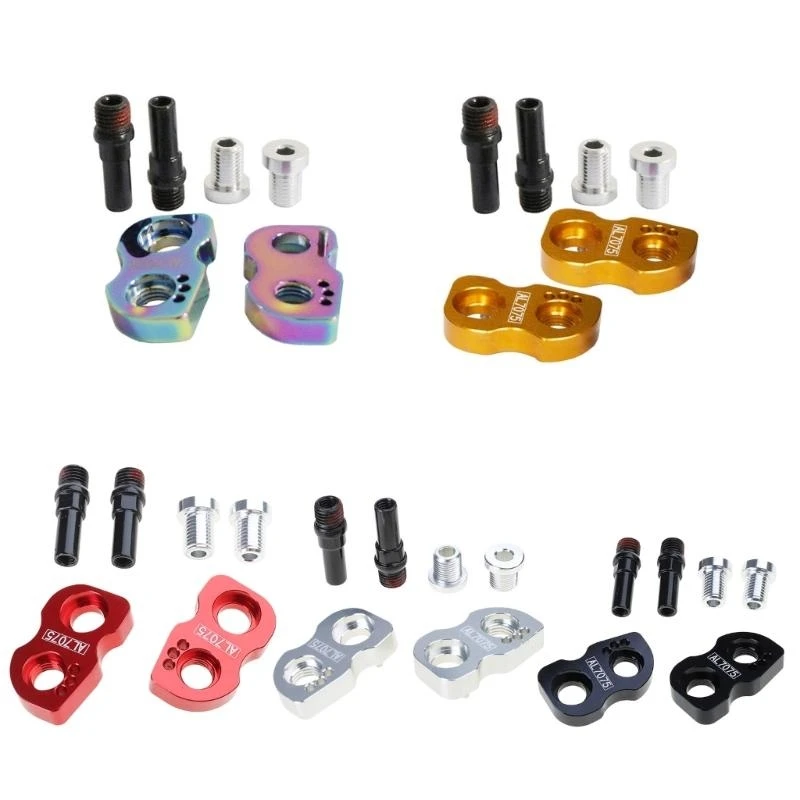 U2JB Cycling v Brake Extension Mounts Bike Brake Adapter Aluminium for Frame & Fork