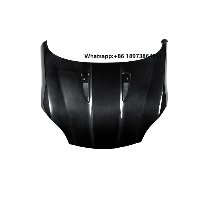 

For Jaguar F-Type Carbon Fiber Hood | OEM Style Front Bonnet | Double Side Engine Cover | for F-Type 2014-2023