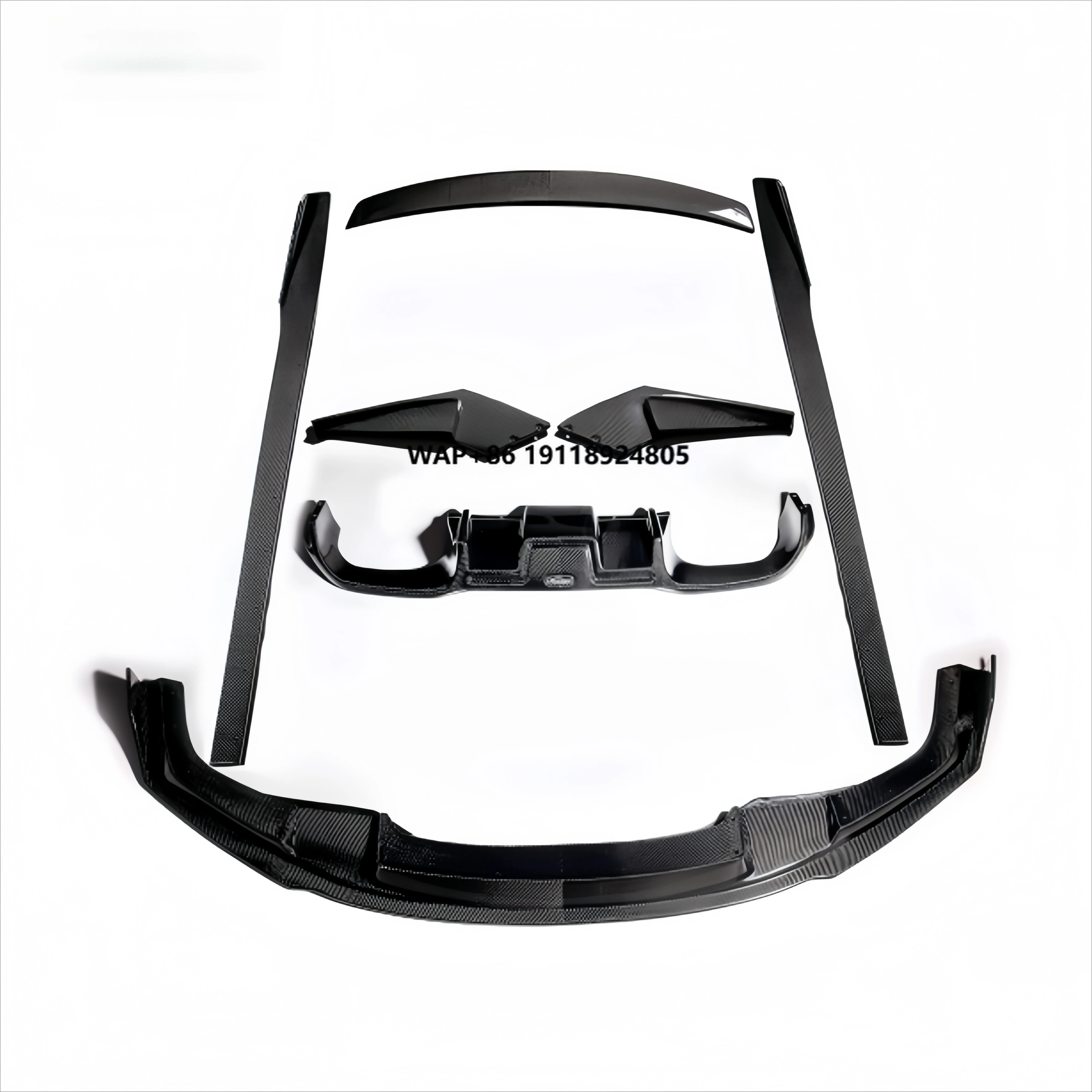16-high Quality Car Bumpers Suitable For  F87 M2 N55 3.0t Front Lip Rear Spoiler Side Skirt Tail Wing