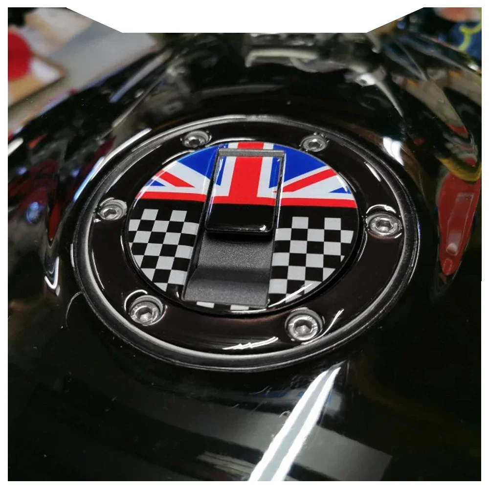 For Triumph Street Triple Daytona 675 Tiger 800 Sport Tank Motorcycle UK Sticker Gas Tank Cap Protector