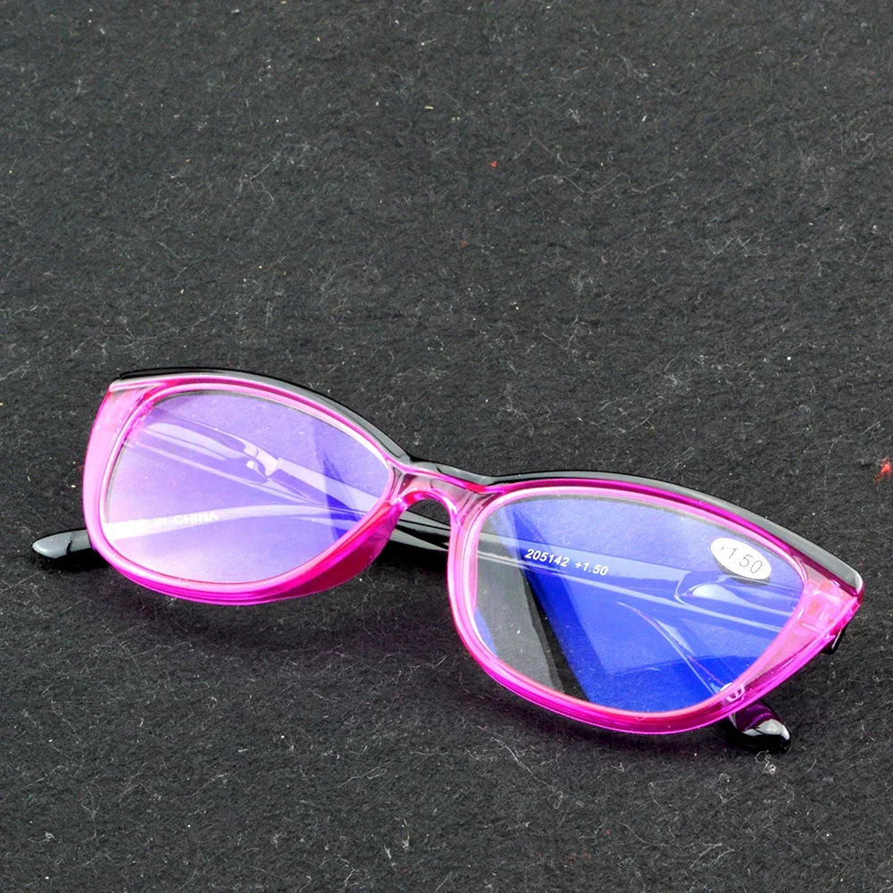 

Clara Vida Fashionable Light Purple Lady Women Reading Glasses +1 +1.5 +2 +2.5 +3 +3.5 +4