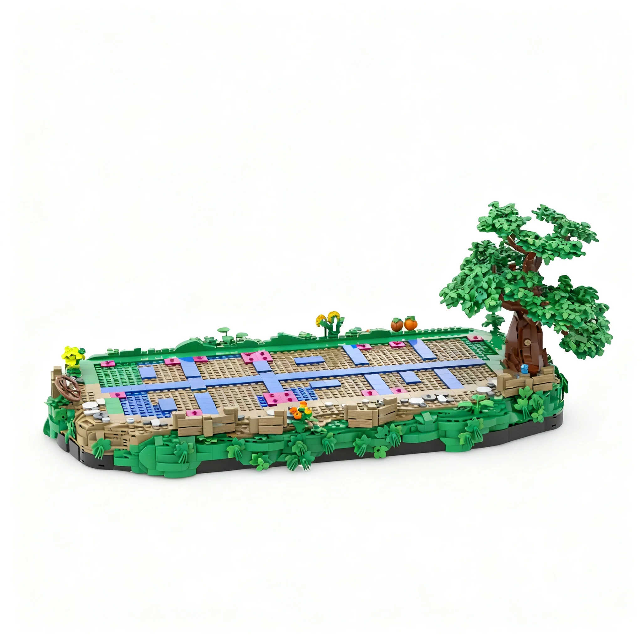 2992pcs MOC The Shire Bagshot Row Base Model Building Blocks Architecture Toys Christmas Gift DIY Idea Assemble Kids Creative