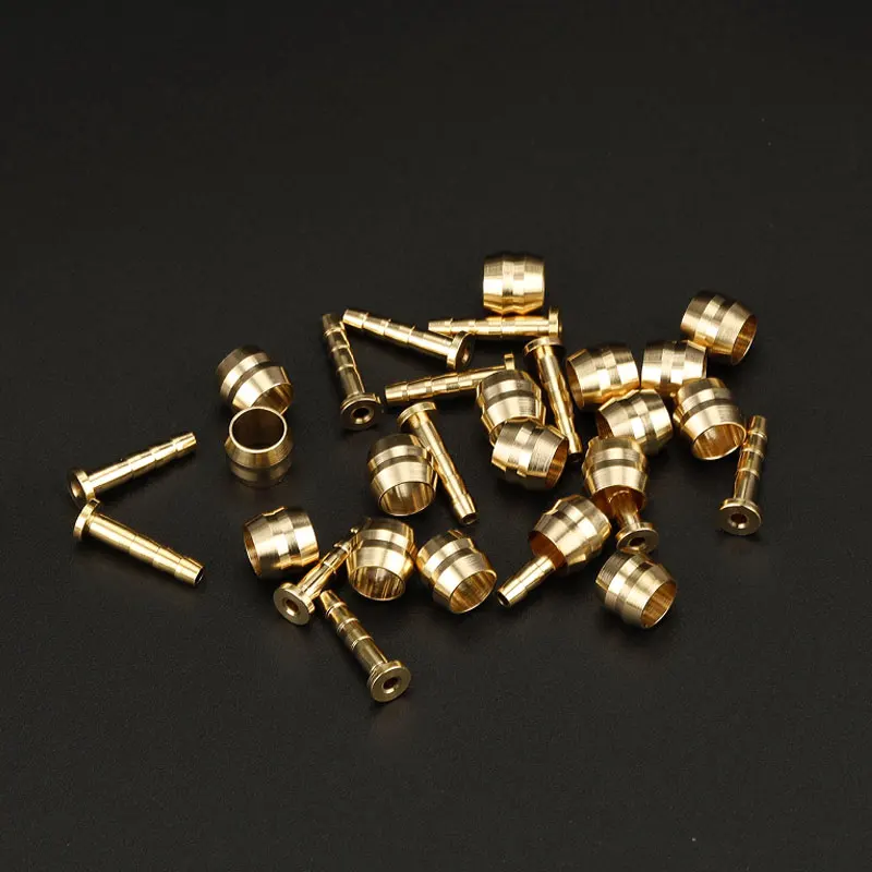 50 Pcs Copper Olives oil needle Inserts for Hydraulic Dis Brake Bicycle Oil Hose Connector for Shimano BH59 BH90 Sram Tektro