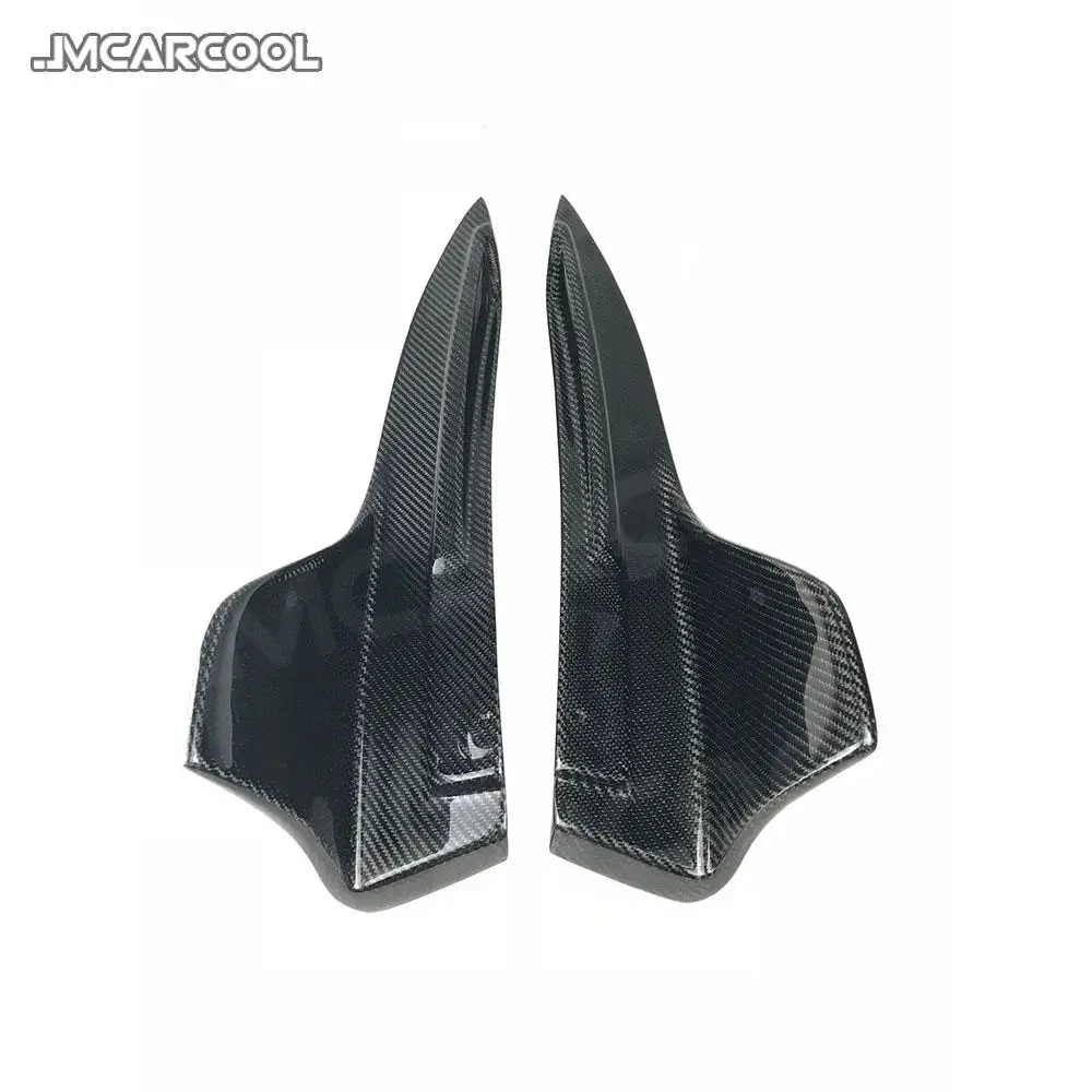 Carbon Fiber Rear Bumper Side Splitters Trims for LEXUS IS300 IS350 IS F Sport Sedan 4 Door 2017 2018 Car Styling