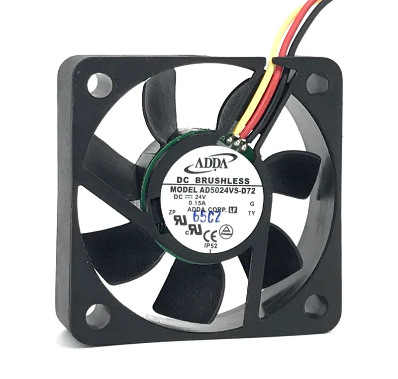 ORIGINAL AD5024VS-D72 24V 0.15A 5015 50*50*15mm KIPAS PENDINGIN BARU RADIATOR