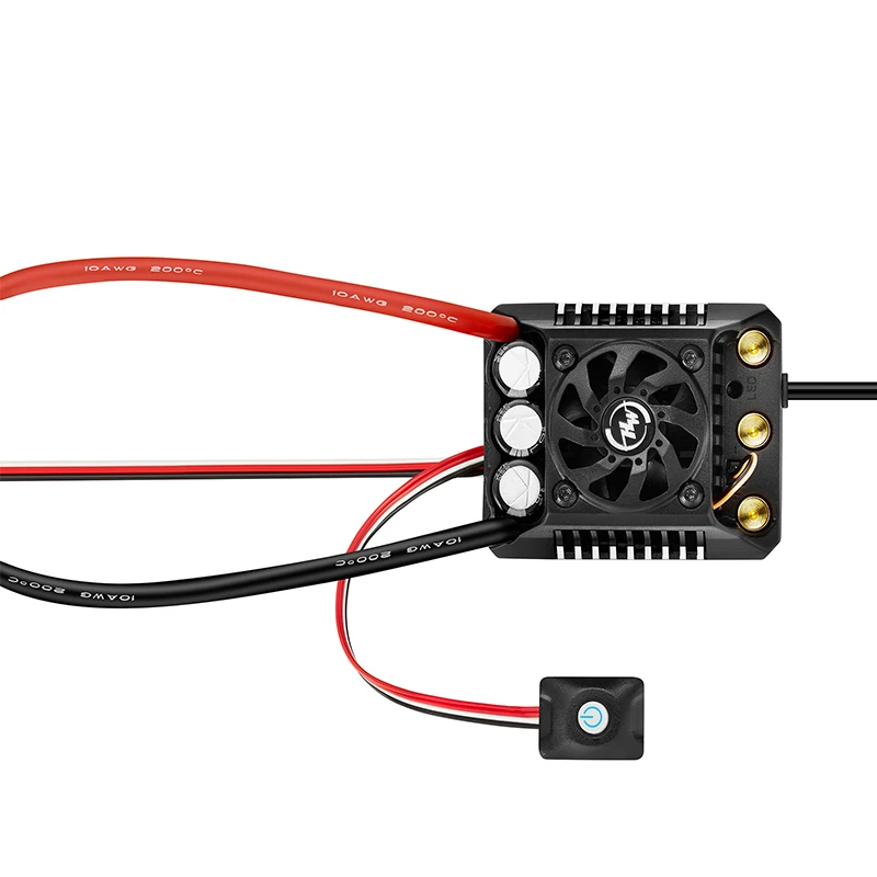 Ulepszony bezszczotkowy czujnik Hobbywing EZRUN MAX6 G2 200A Wodoodporny ESC do akcesoriów samochodowych RC
