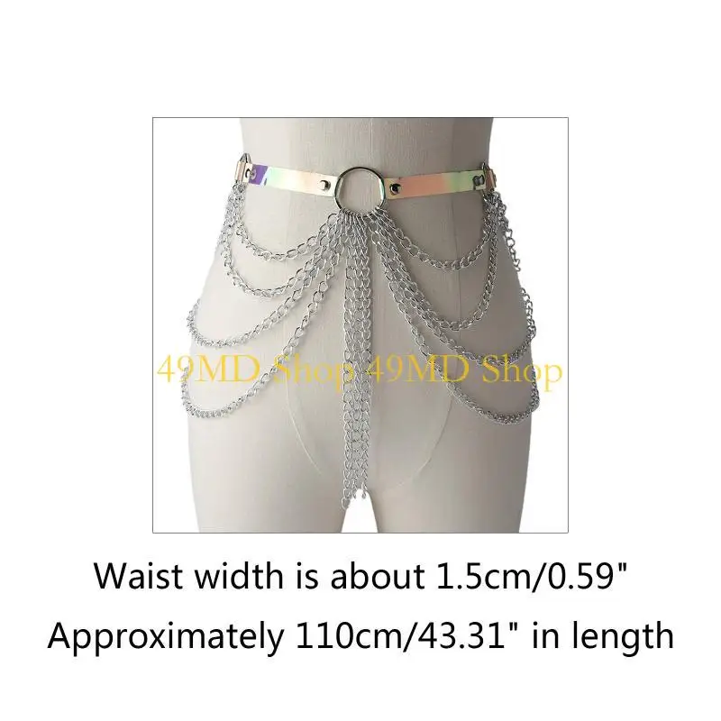 49md Steampunk pancia in lega pancia in lega jeans cinture rock motociclette in stile locomotivo