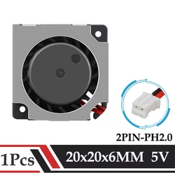 Gdstime DC 5V 20MM pulpit półprzewodnikowy dedykowany grzejnik 20x20x6MM Laptop ultracienki Turbo wentylator chłodnicy 2006 2CM mikro wentylator