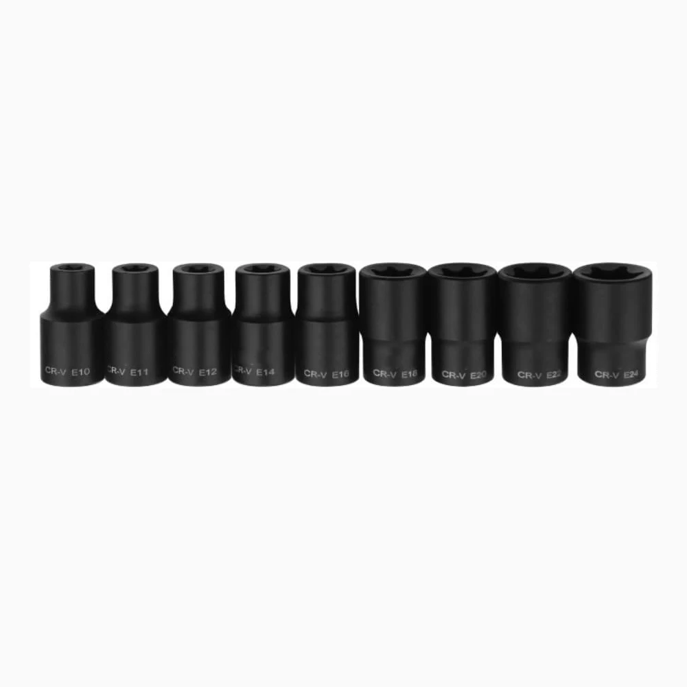 Precision Serrated E-Type Socket Set 50 Nm Torque Capacity Temperature Range -20 C To 150 C For Automotive Repair