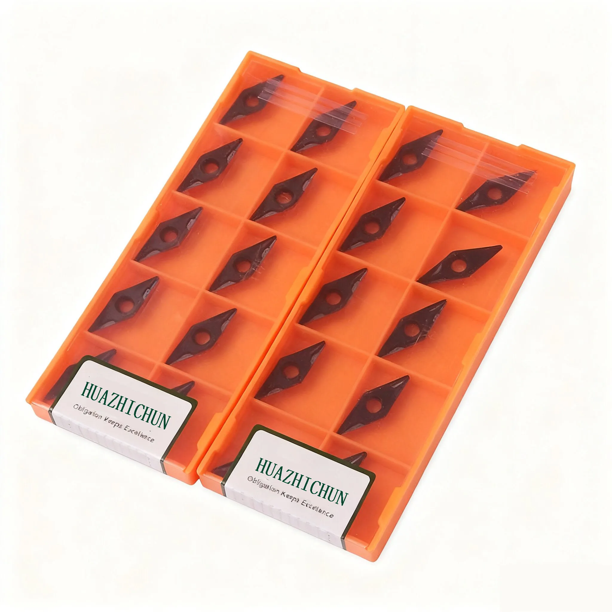 HUAZHICHUN 10pcs Carbide inserts  VBMT160408-OTM OC2325S