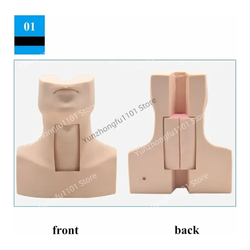 PVC Tracheotomy Care Training Manikin Cricothyrotomy Tracheotomy Care Training Manikin