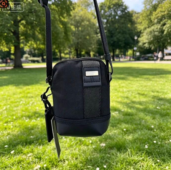 

2223311 New Ballistic Nylon Men's Crossbody Bag, Fashion Casual Mini Shoulder Bag, Sports Phone Pouch