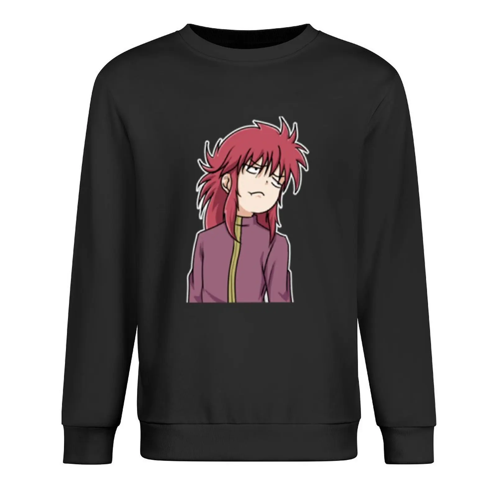 

Tired Kurama Pullover winter clothes graphic t shirts men autumn clothes men's coat anime sweatshirt