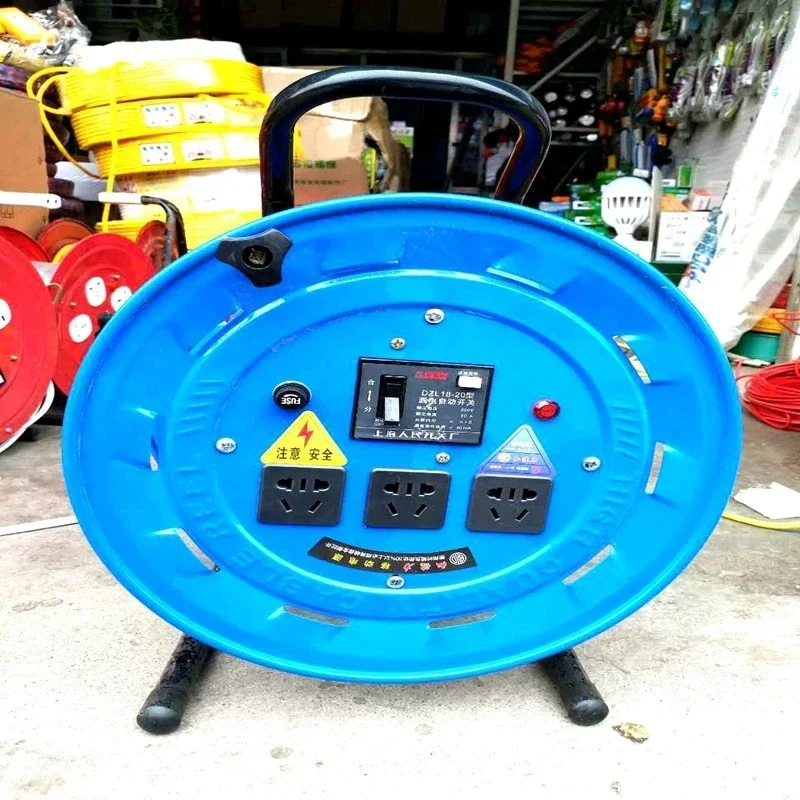 apply to extension cable 50m Waterproof Cable Reel Extension Reel