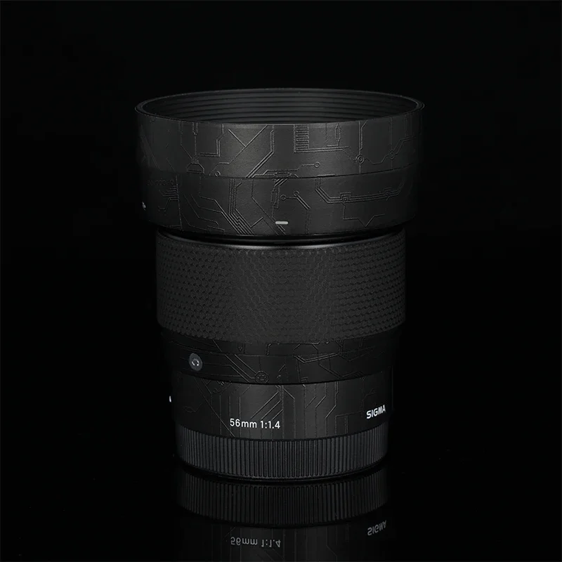 For Sigma 56mm F1.4 DC DN Contemporary Decal Skin Vinyl Wrap Film Camera Lens Protective Sticker 56 1.4 F1.4 For Sony canon lens