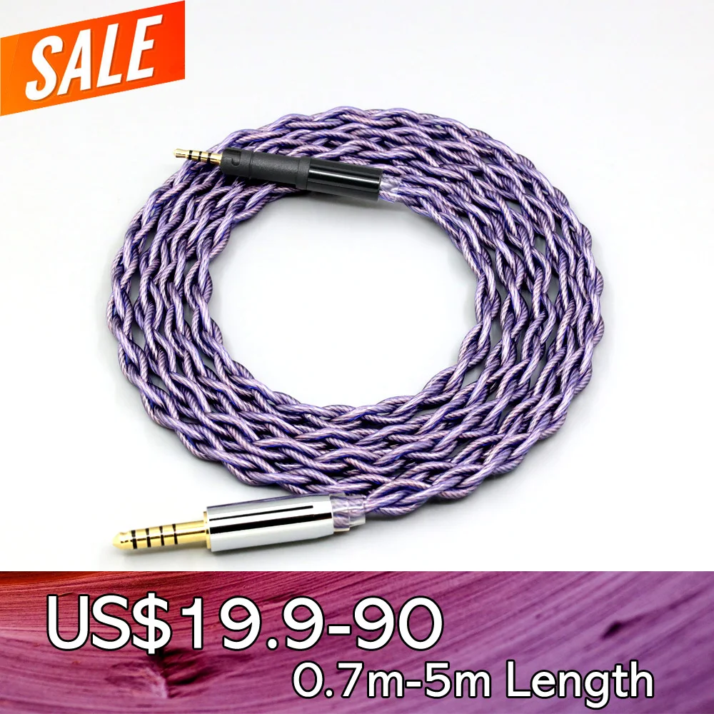 Type2 1.8mm 140 cores litz 7N OCC Headphone Cable For Sennheiser HD599 HD569 HD 560S HD559 hd560s LN008250