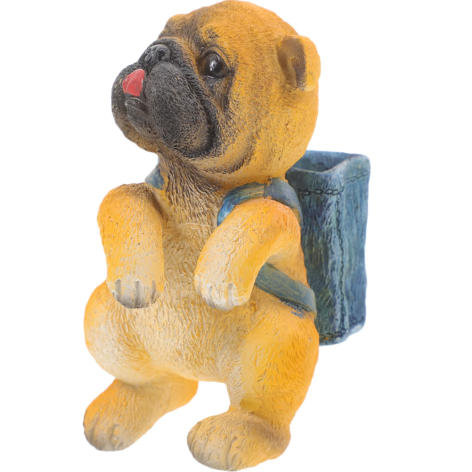 

Cute Resin Dog Decoration Flower Pot Hanger Animal Ornament for Indoor Outdoor Garden Home Decor Animal Figurines