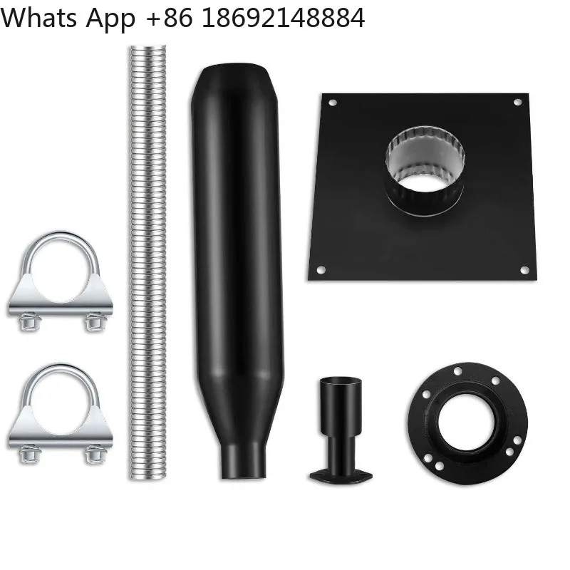 Generator Expansion  Kit with Insulated Through-Wall Mounting Plate Exhaust Exhaust Gas