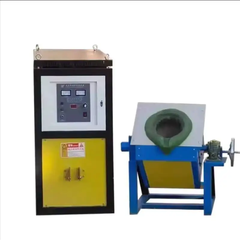 200KW Electric Furnace, With Induction Heating - Used For Refining Melting Gold, Silver, Copper, And Iron.