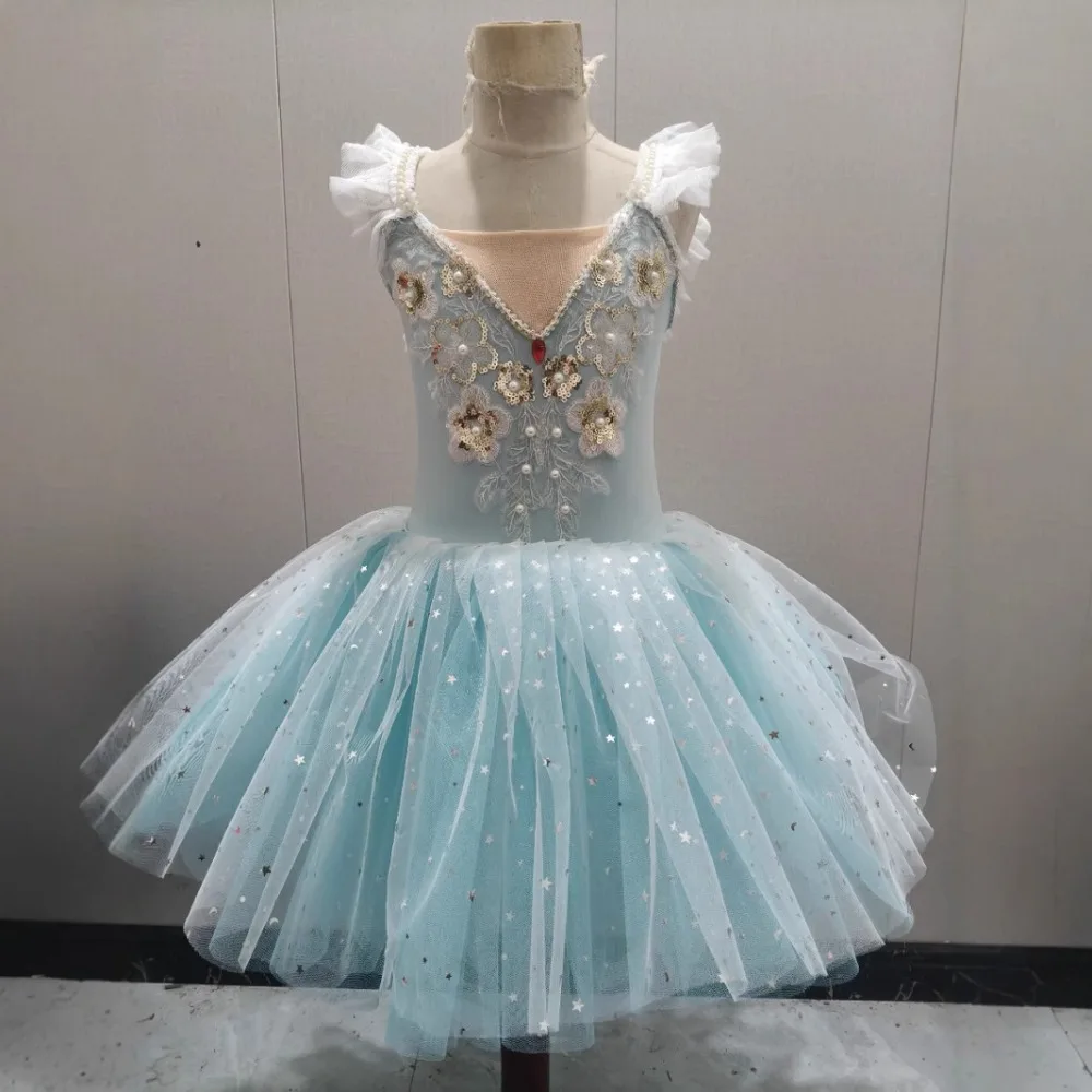 

Dress Ballet Tutu Dance Wear Party Kids Clothes Stage Costumes Performance Princess Fairy Children Clothing Leotards for Girls