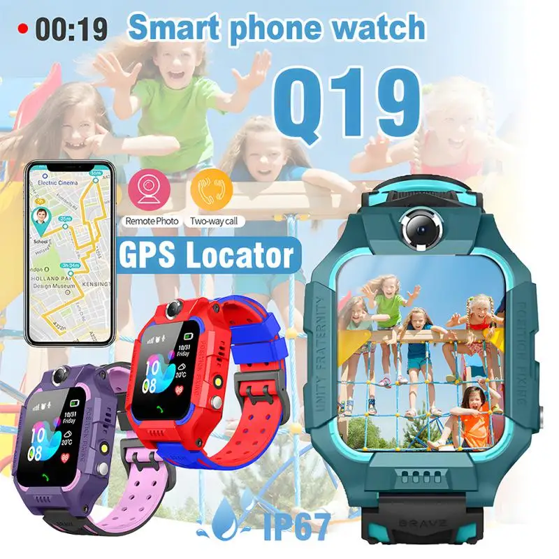 Smartwatch For Kids Waterproof Design Perfect Gift For Kids Convenient Must-have Reliable Top-selling Sim Card Watch Kids Gift