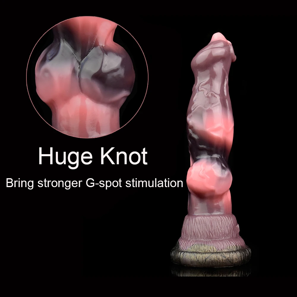 LICKER الخيال الحيوان الحصان دسار واقعية القضيب المهبل مدلك الجنس لعب عقدة ديك للنساء الاستمناء زوجين المداعبة