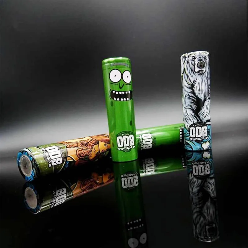 

5pcs 18650/20700&21700 Battery Wrapper Sticker Camouflage style Tube Wrap Shrink Insulator PVC Protected Cover Skin#115